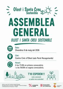 Assemblea General d'Olost i Santa Creu Sostenible